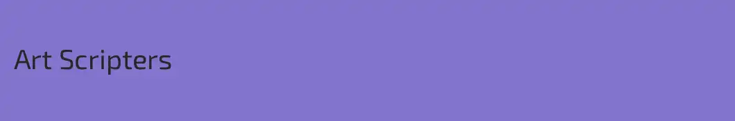 Art Scripters